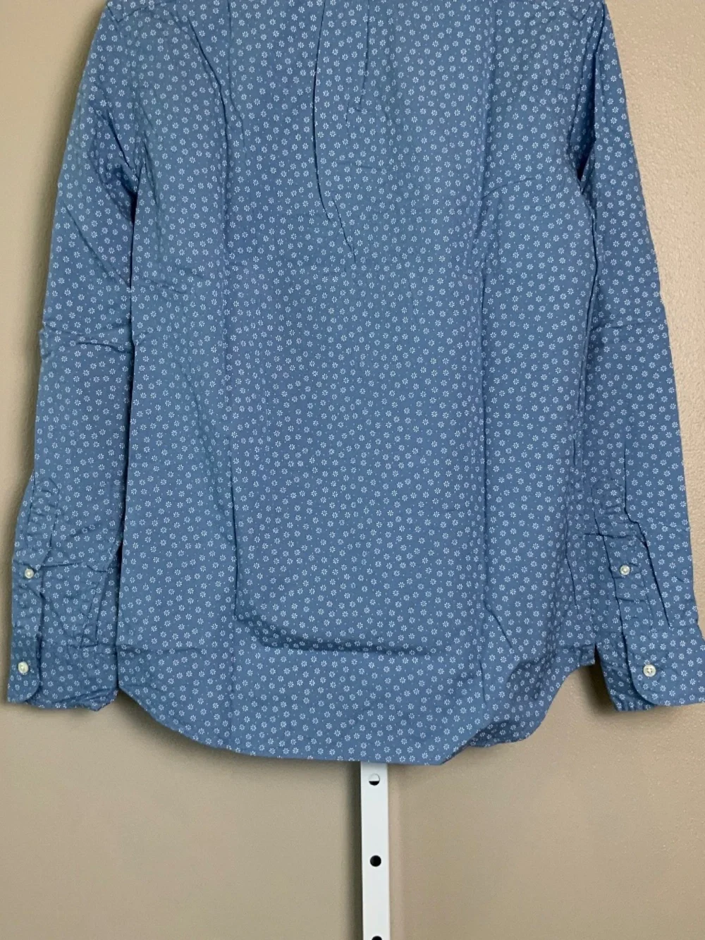 J. Crew Slim Stretch Secret Wash Cotton Poplin Button Down Shirt in Daisy